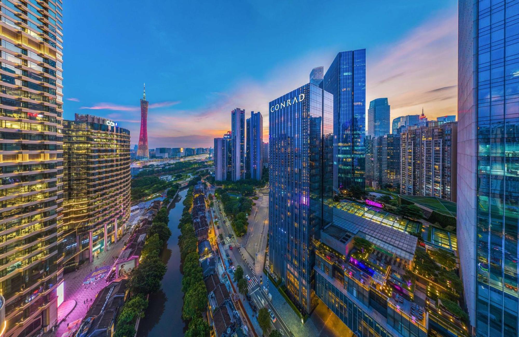 Conrad Guangzhou Hotel Екстериор снимка