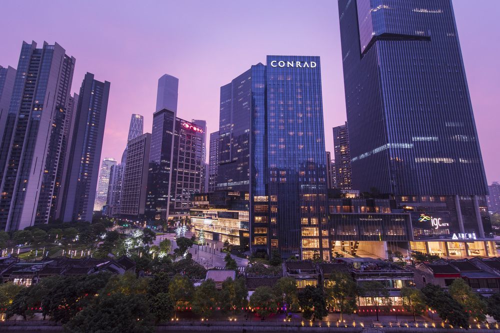 Conrad Guangzhou Hotel Екстериор снимка